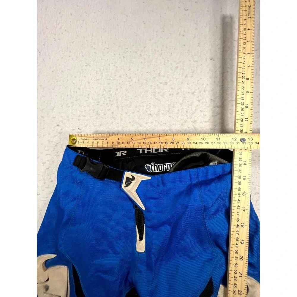 Thor MX Phase Off Road Motocross Pants Mens 30 Blue Dirt Bike Riding Outdoor